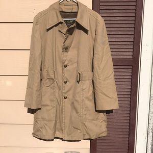 London fog trench coat